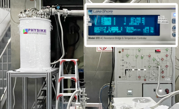 匹配水冷式磁體的儲槽型低溫系統安裝成功